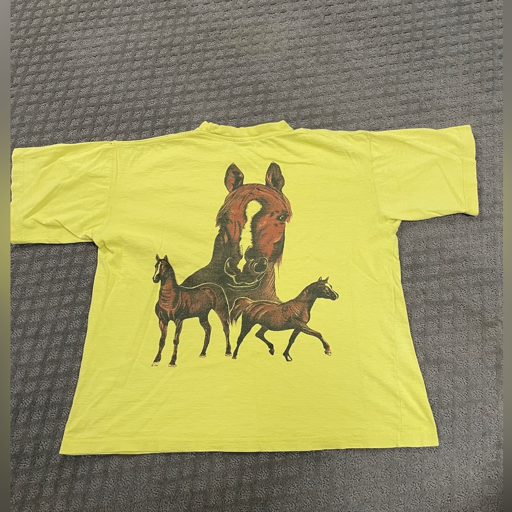 Vintage horse tshirt - Picture 5 of 5